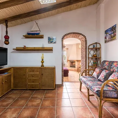 Semesterbostad Casa Del Pipa Con Vistas Al Mar Benajarafe